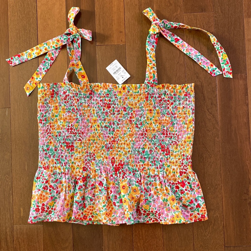 Jcrew floral top